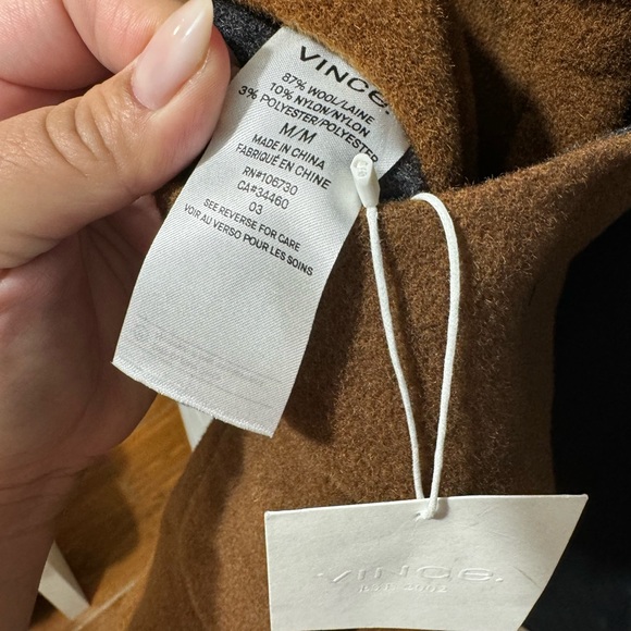 Vince Reversible Wool Cardigan Coat - Picture 6 of 6